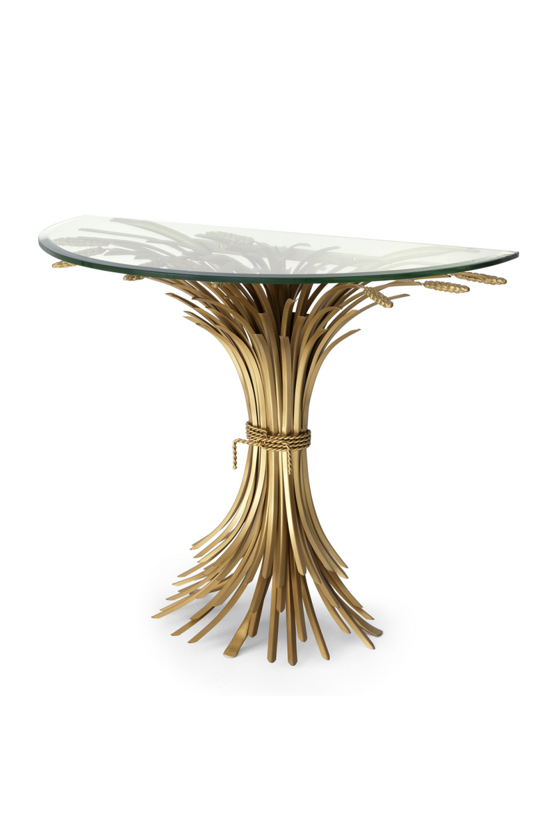 Table console en verre | Eichholtz Bonheur | Meubleluxe.fr