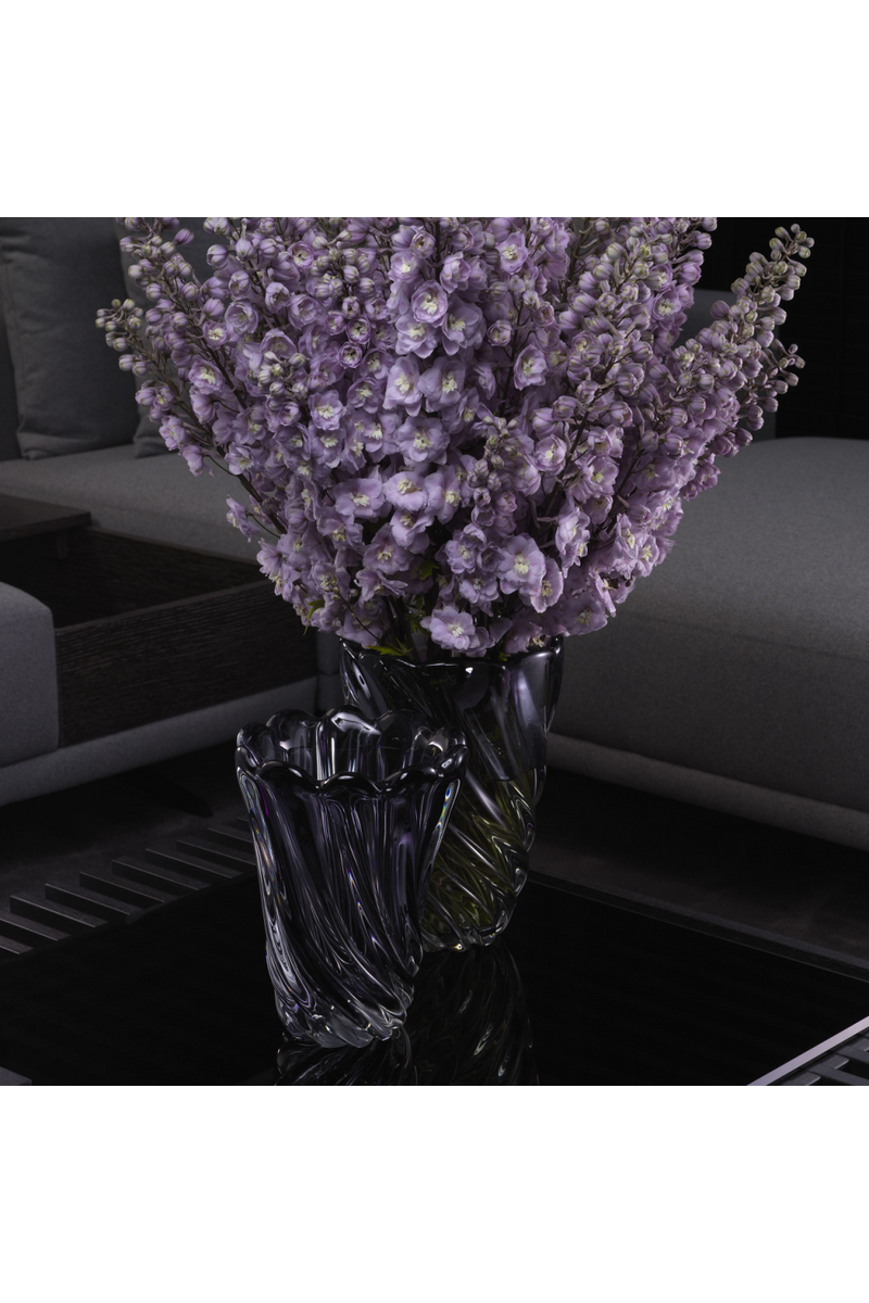 Vase en verre gris | Eichholtz Contessa S | Meubleluxe.fr