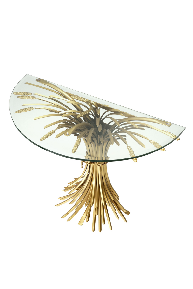 Table console en verre | Eichholtz Bonheur | Meubleluxe.fr