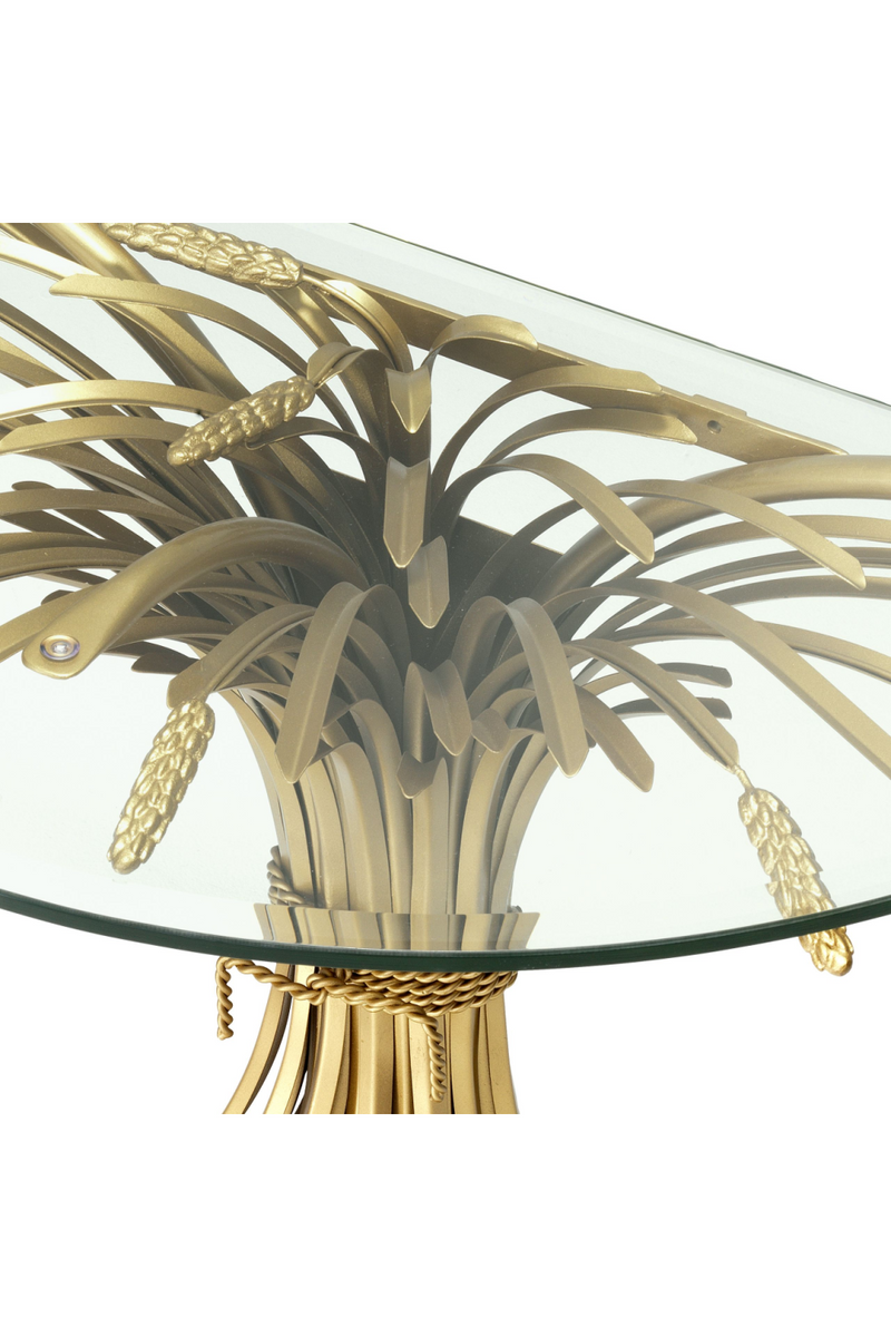 Table console en verre | Eichholtz Bonheur | Meubleluxe.fr