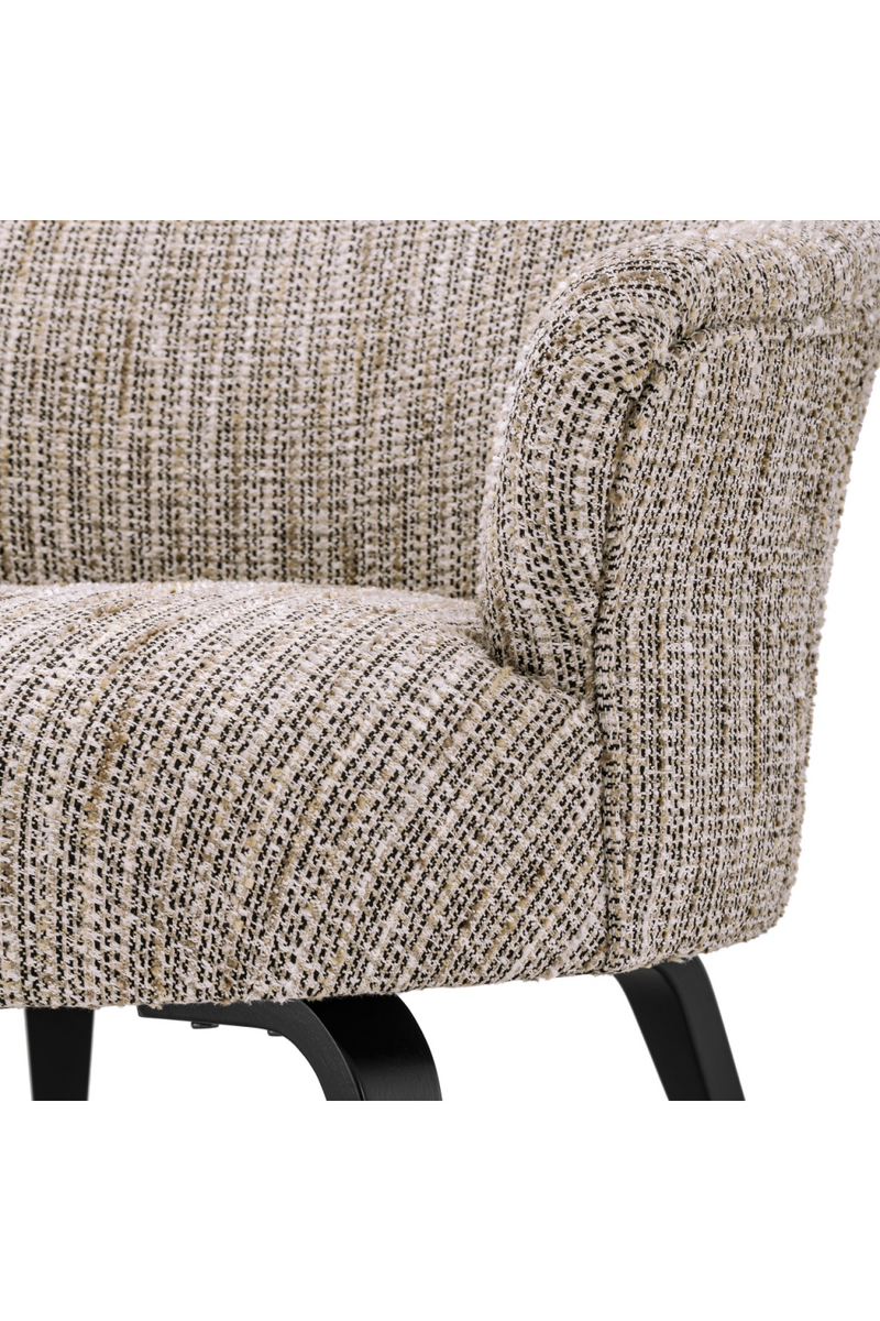 Fauteuil Mademoiselle beige | Eichholtz Moretti | Meubleluxe.fr