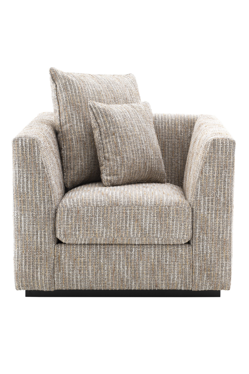 Fauteuil Mademoiselle beige | Eichholtz Taylor | Meubleluxe.fr