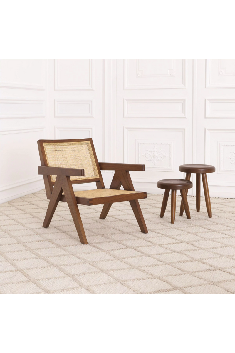 Fauteuil en bois massif | Eichholtz Aristide | Meubleluxe.fr