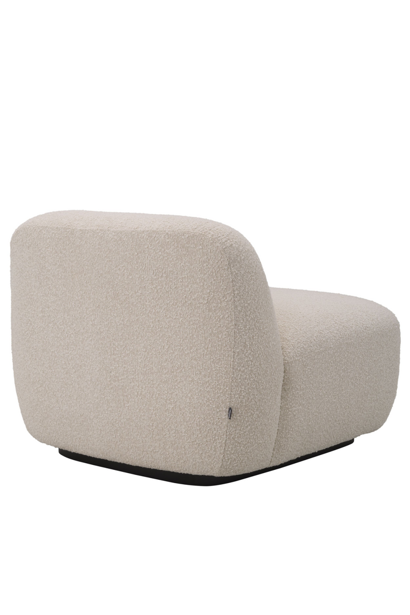 Fauteuil bouclé crème | Eichholtz Bjorn | Meubleluxe.fr