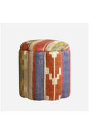 Pouf mutlicolore ouzbek | Andrew Martin Daisy