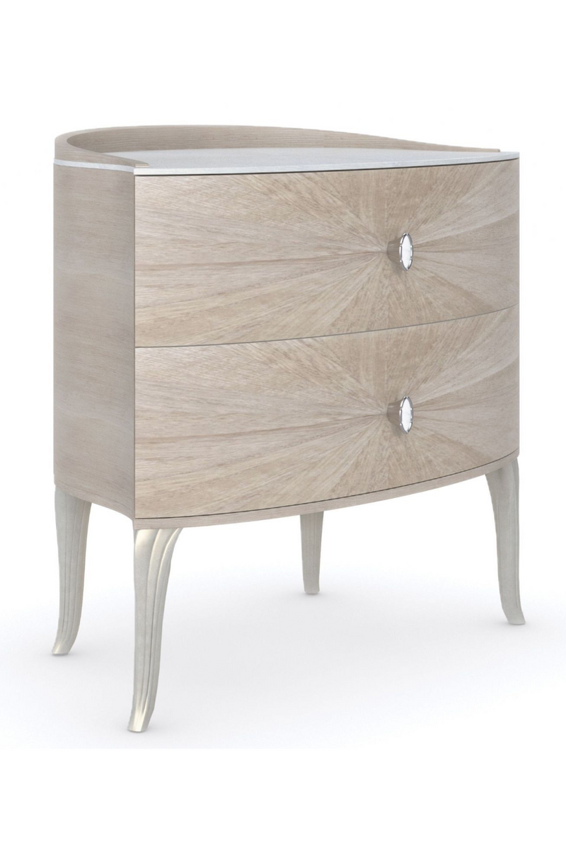 Table de chevet en bois clair | Caracole Lillian S | Meubleluxe.fr