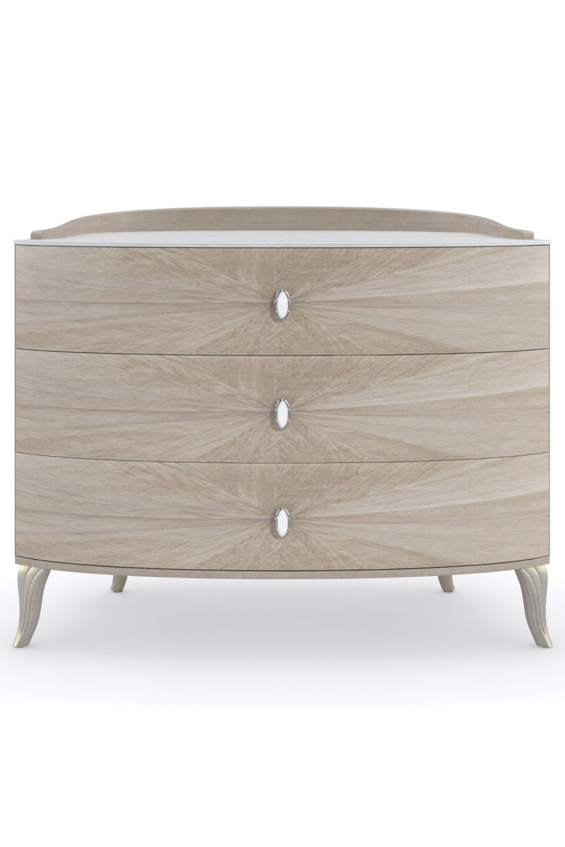 Table de chevet en bois clair | Caracole Lillian L | Meubleluxe.fr