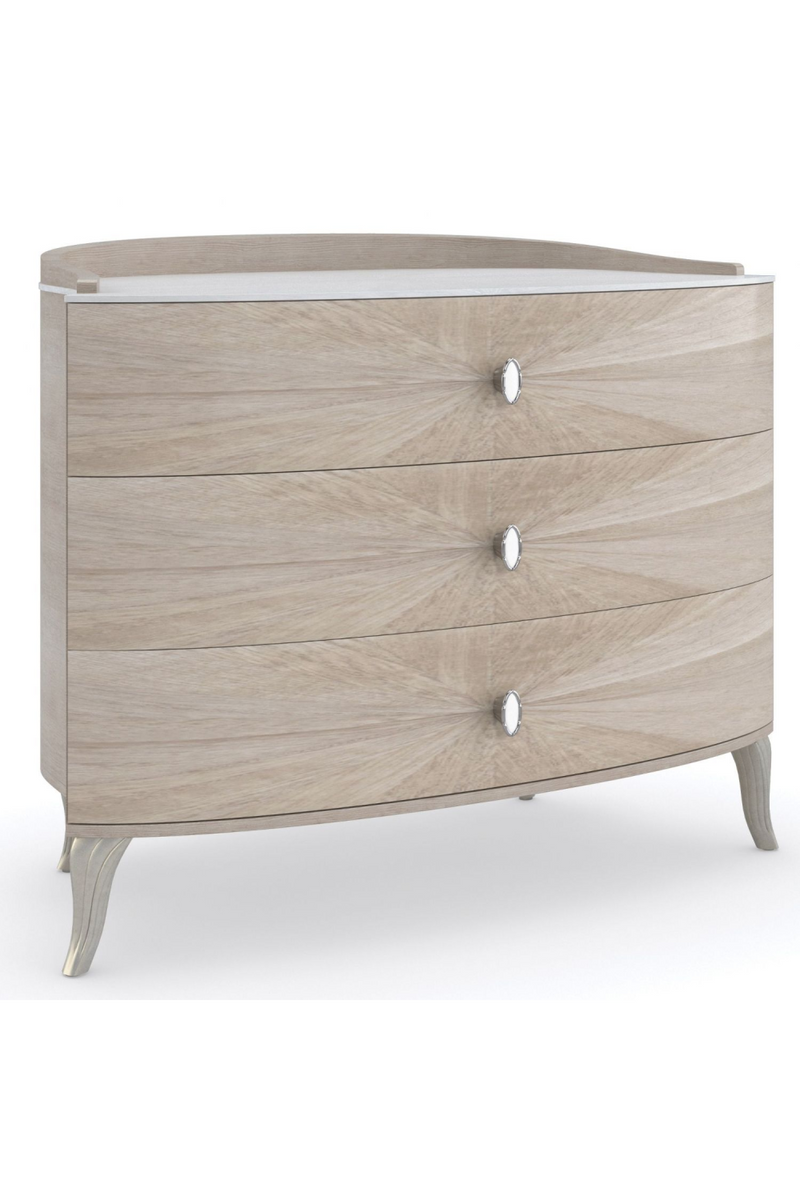 Table de chevet en bois clair | Caracole Lillian L | Meubleluxe.fr