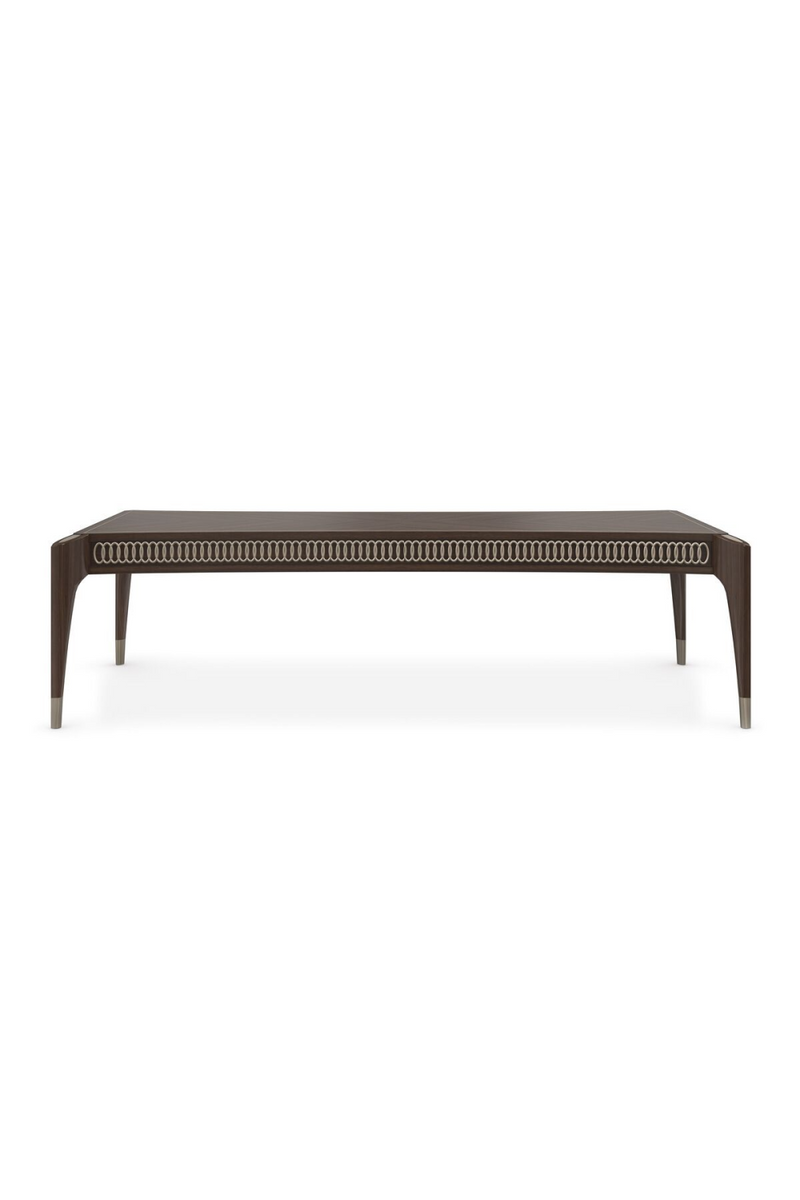 Table basse en bois de Sapelli | Caracole Oxford | Meubleluxe.fr