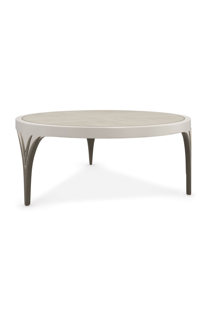 Table basse en bois crème | Caracole Valentina L | Meubleluxe.fr