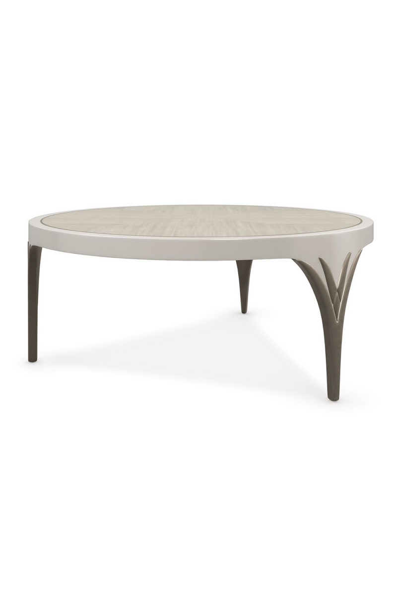 Table basse en bois crème | Caracole Valentina L | Meubleluxe.fr