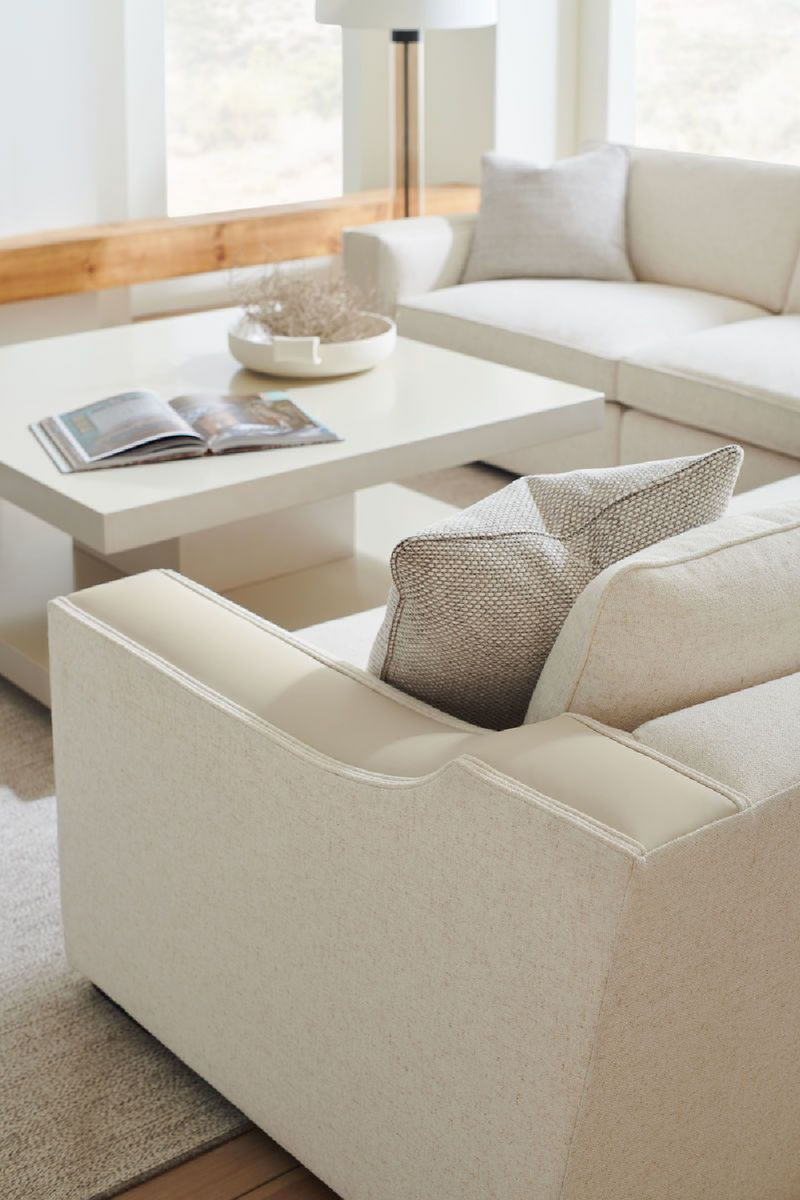 Table basse en bois de bouleau crème | Caracole Cool | Meubleluxe.fr