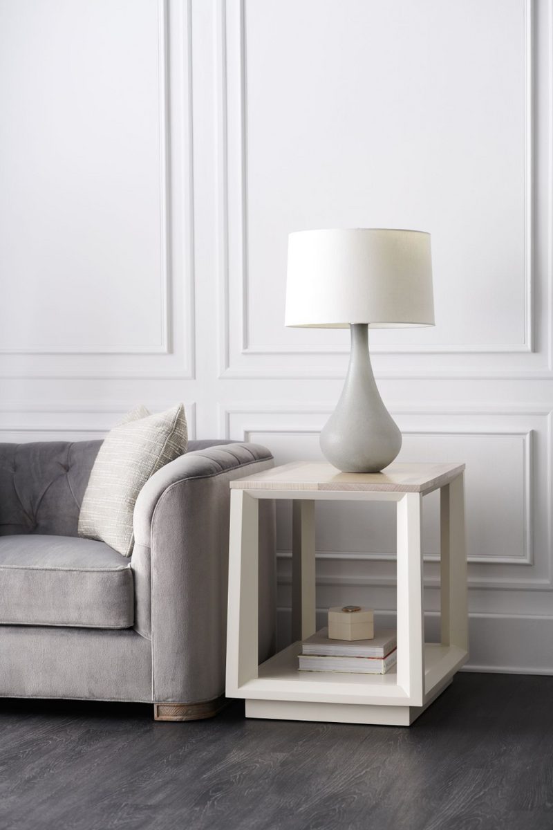 Table d'appoint en bois de frêne | Caracole Art Work | Meubleluxe.fr