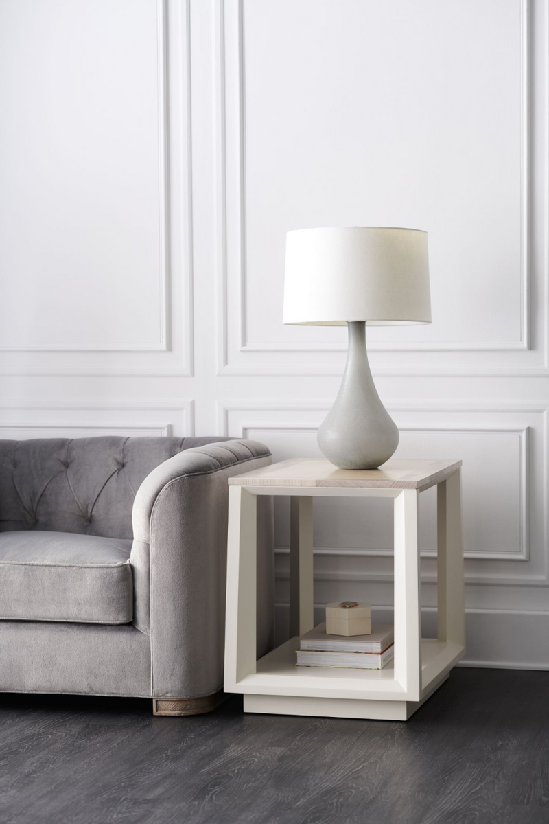 Table d'appoint en bois de frêne | Caracole Art Work | Meubleluxe.fr