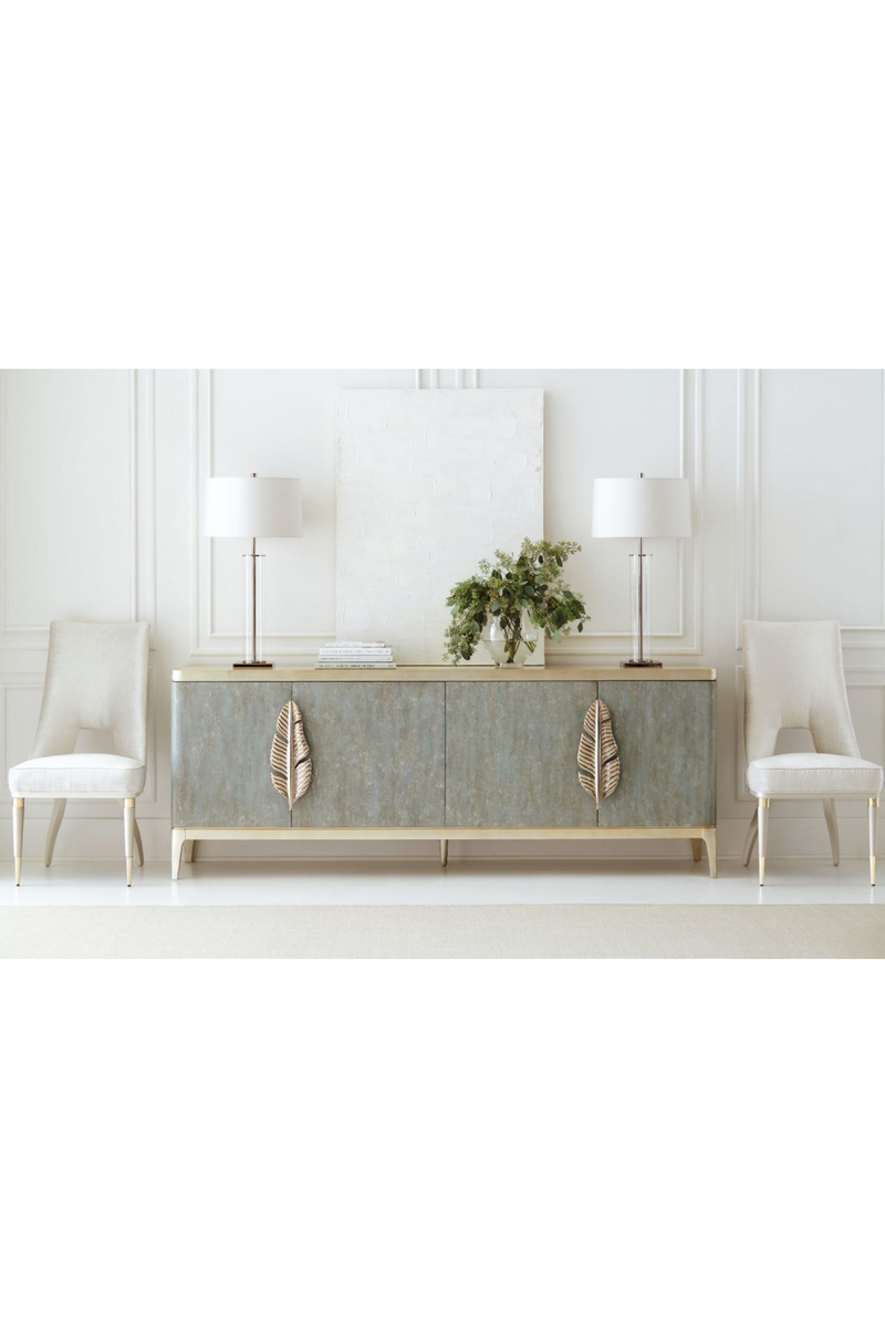 Buffet aquarelle doré | Caracole Waterside | Meubleluxe.fr