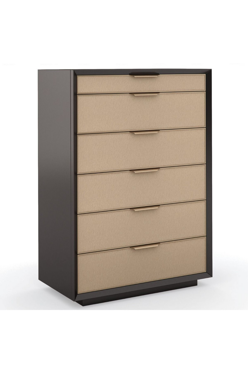 Commode en bois de noyer chocolat | Caracole Wrap | Meubleluxe.fr