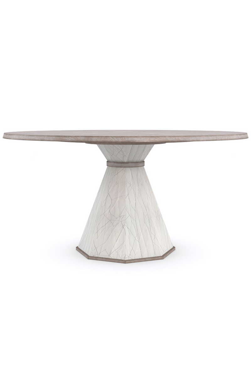 Table de salle à manger en bois flotté | Caracole Edge 60 | Meubleluxe.fr