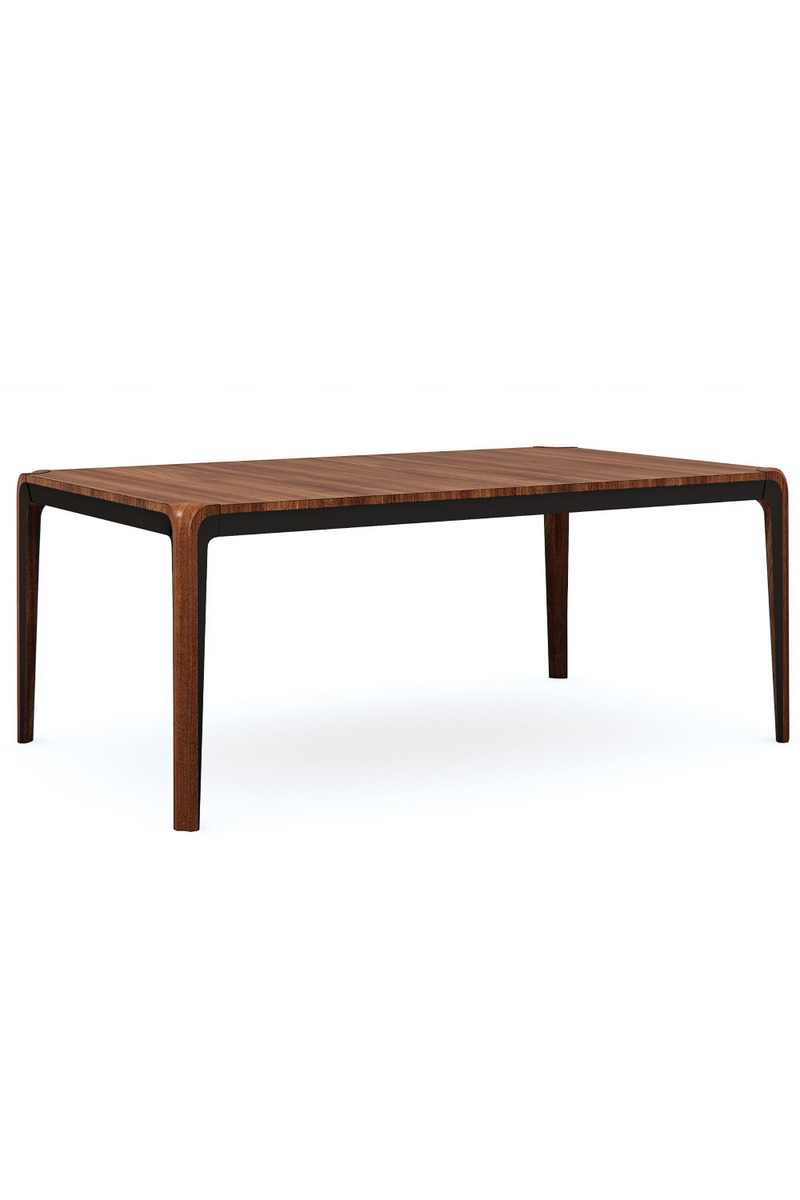 Table de salle à manger extensible en bois de noyer | Caracole Room | Meubleluxe.fr