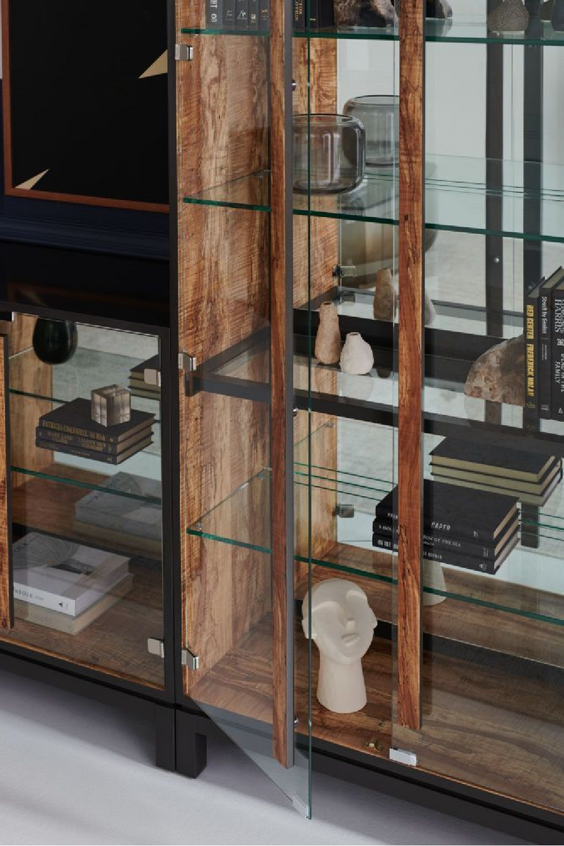 Vitrine en bois d'érable | Caracole Handle | Meubleluxe.fr