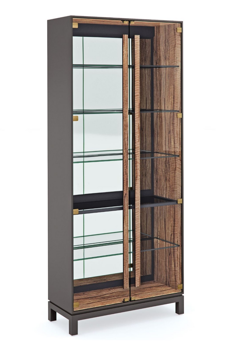 Vitrine en bois d'érable | Caracole Handle | Meubleluxe.fr