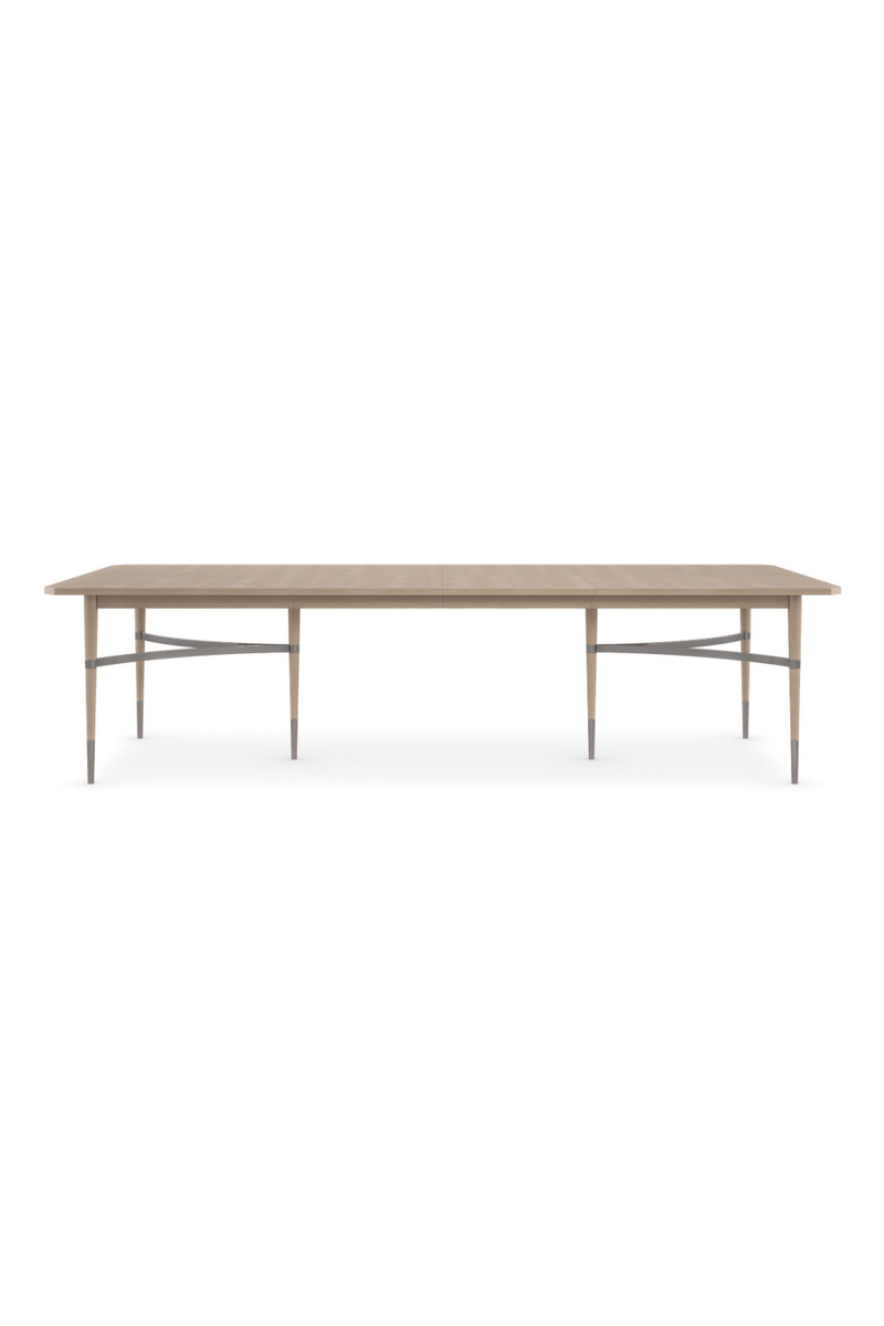 Table de salle à manger extensible en bois japonais | Caracole Accommodate | Meubleluxe.fr