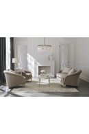 Table d'appoint en bois crème | Caracole Matched Up | Meubleluxe.fr