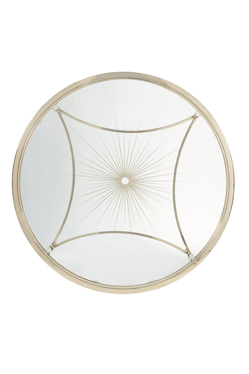 Table basse ronde en verre | Caracole Born | Meubleluxe.fr