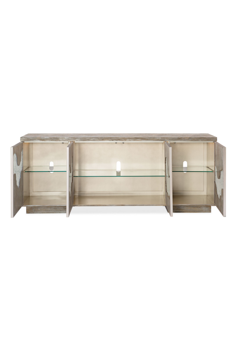 Buffet 4 portes en bois de sapin | Caracole Flow | Meubleluxe.fr