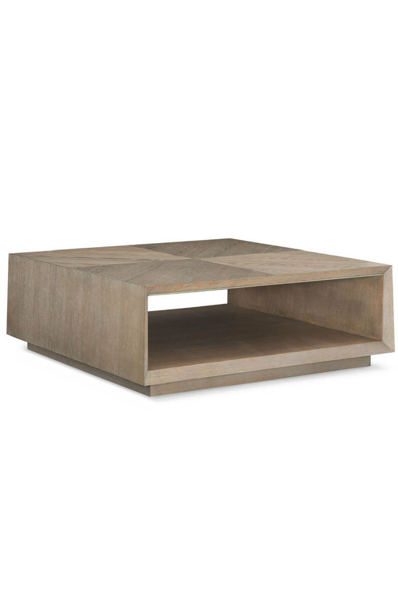 Table basse en bois de frêne | Caracole Boxcar | Meubleluxe.fr