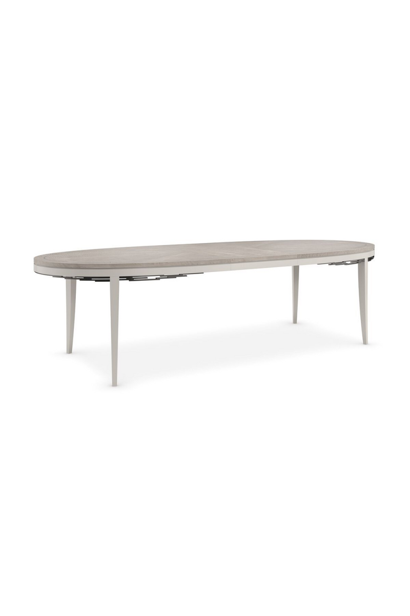 Table de salle à manger ovale en bois extensible | Caracole Coronet | Meubleluxe.fr