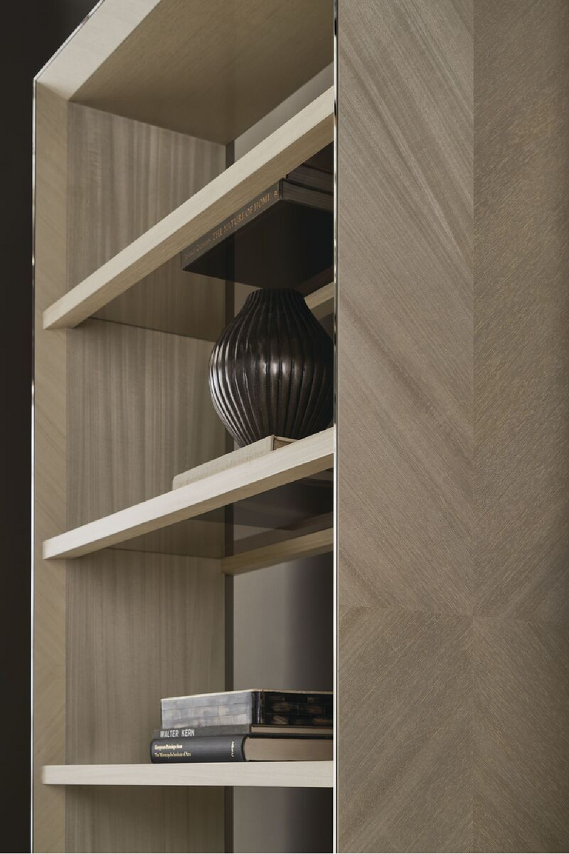 Etagère en bois et en verre | Caracole High Rise | Meubleluxe.fr