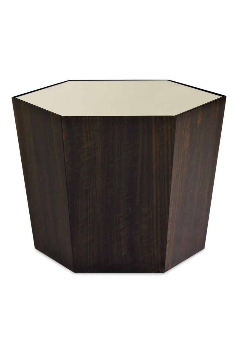 Table basse en bois d'eucalyptus | Caracole Point L | Meubleluxe.fr