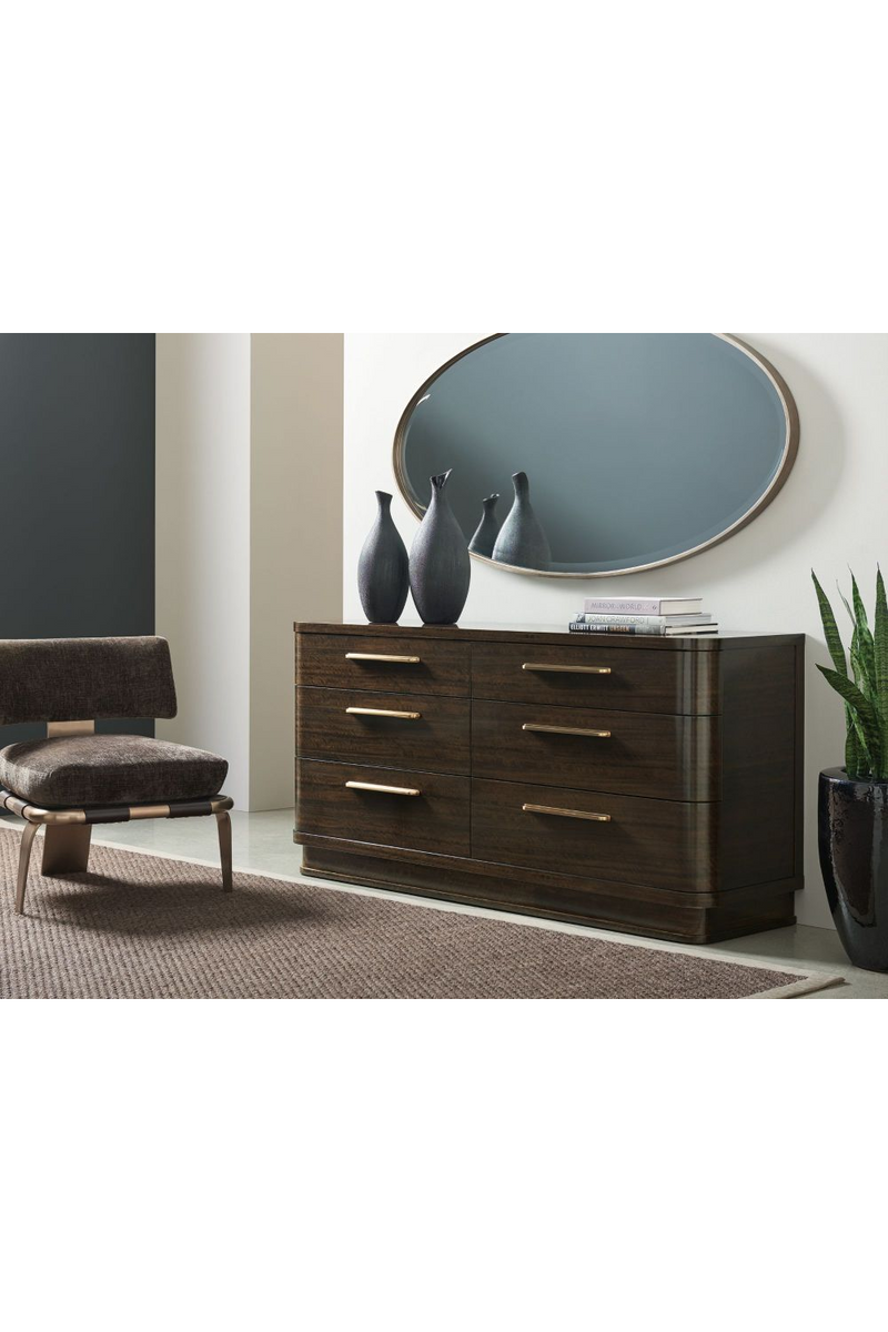 Buffet moderne en bois d'eucalyptus massif | Caracole Streamline | Meubleluxe.fr