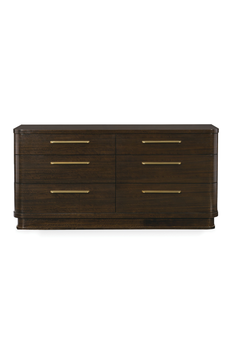 Buffet moderne en bois d'eucalyptus massif | Caracole Streamline | Meubleluxe.fr