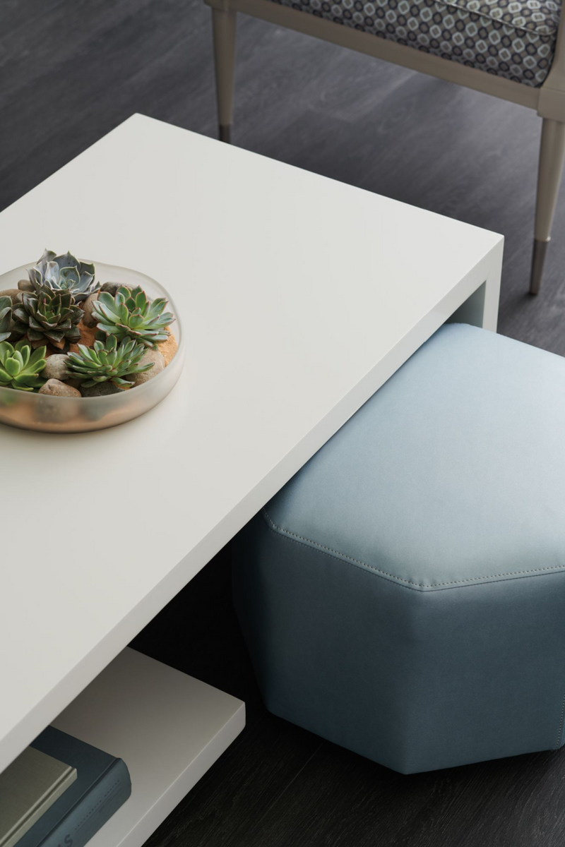 Table basse en bois crème | Caracole Expressions | Meubleluxe.fr