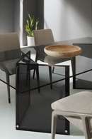 Pieds en verre fumé (lot de 2) | Caracole Expressions | Meubleluxe.fr