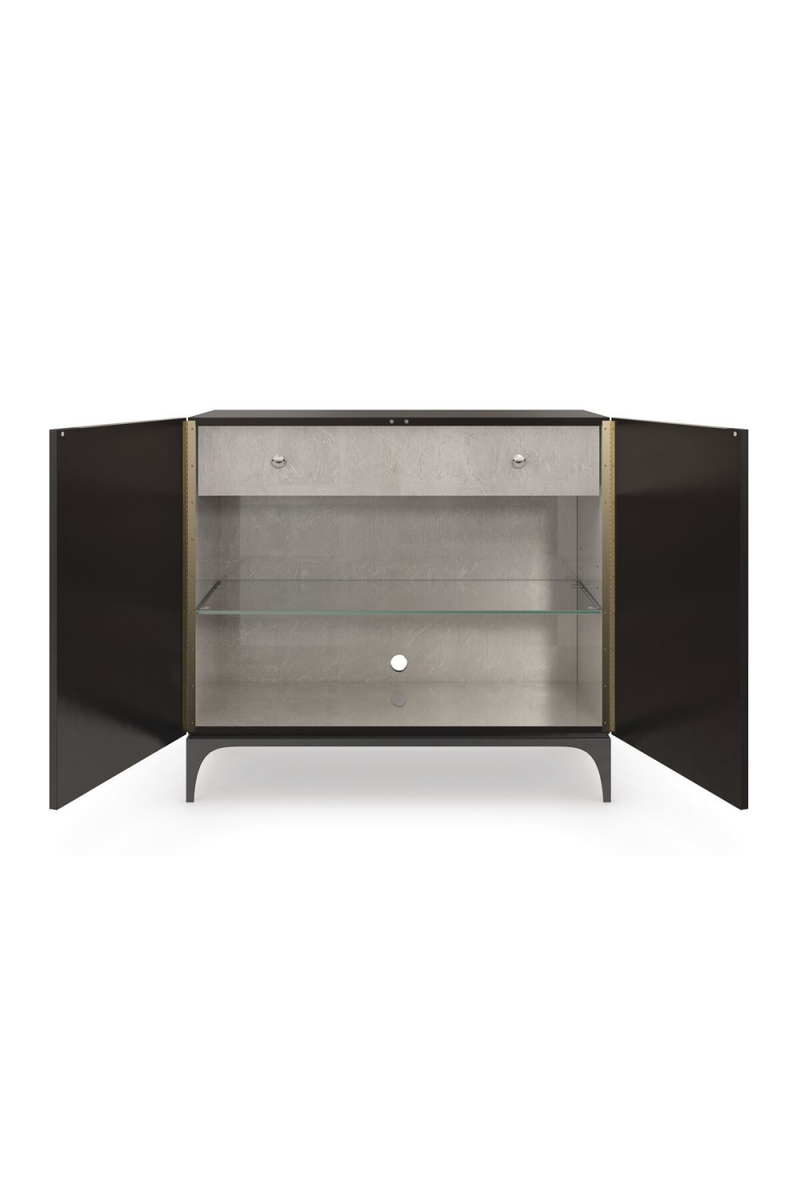 Buffet à motifs en bois et métal | Caracole Downtown | Meubleluxe.fr