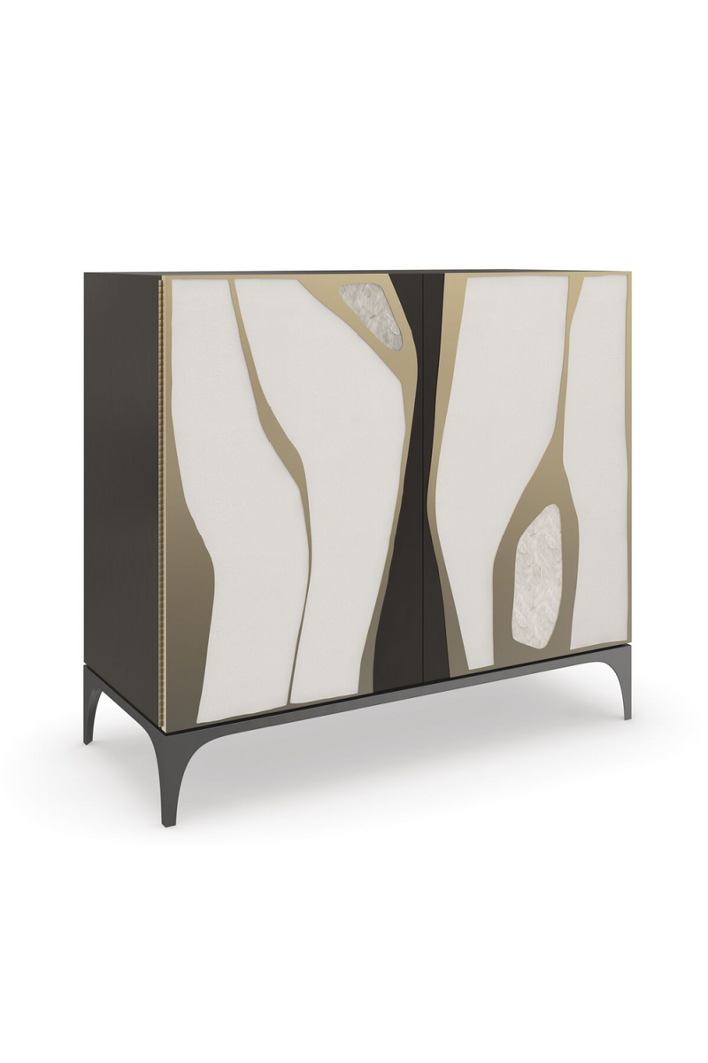 Buffet à motifs en bois et métal | Caracole Downtown | Meubleluxe.fr