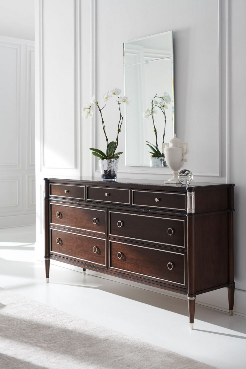 Commode en bois mocha mat | Caracole Private Suite | Meubleluxe.fr