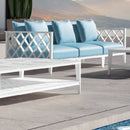 Fauteuil bohème d’extérieur bleu | Eichholtz Bella Vista | Meuble Luxe