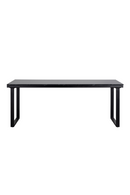Black Marble Dining Table L | OROA Beaumont | Meubleluxe.fr