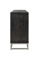 Buffet argenté en chêne | Richmond Blackbone | Meubleluxe.fr