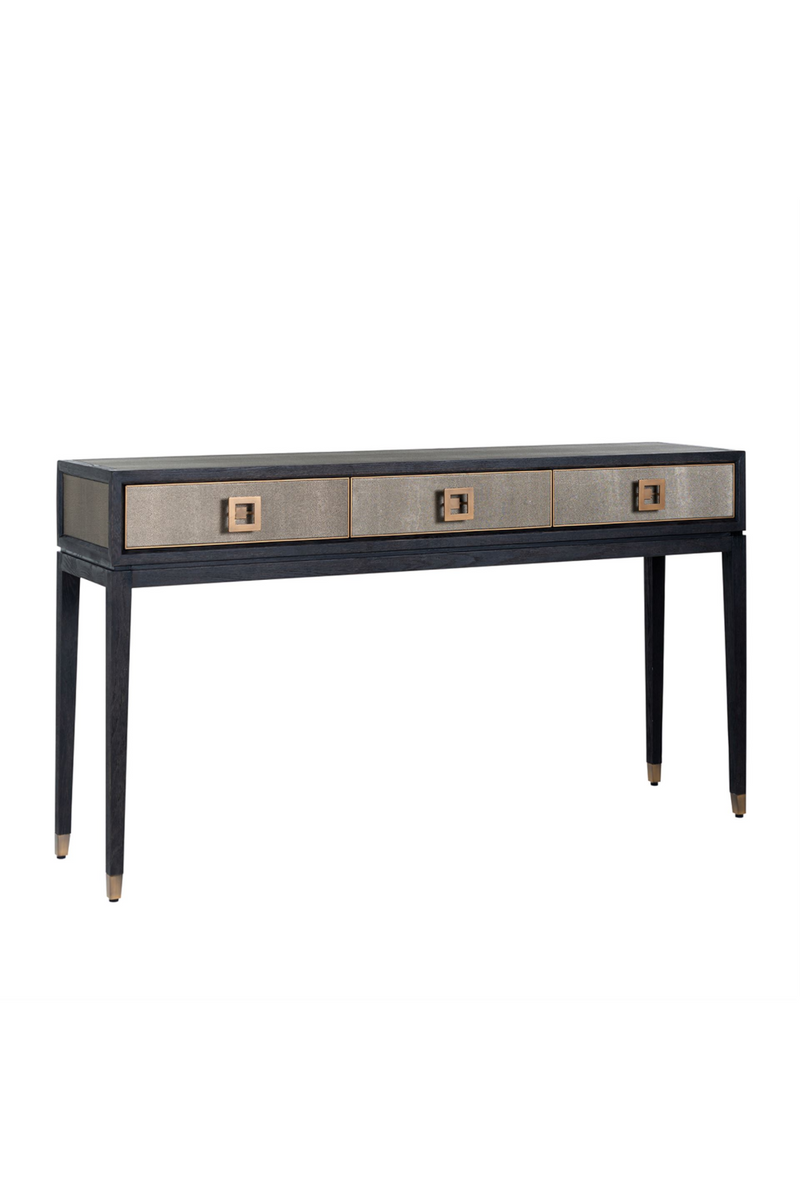 Table console moderne en cuir | Richmond Bloomingville | Meubleluxe.fr