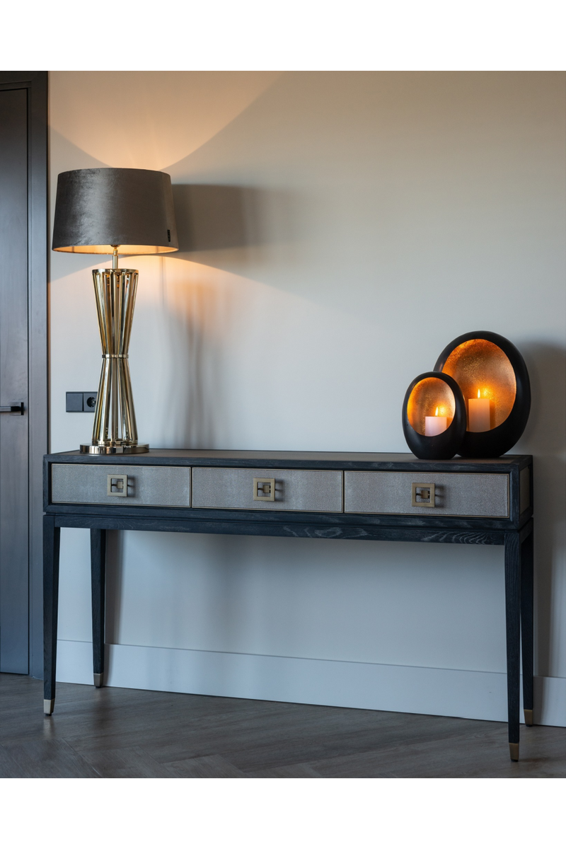 Table console moderne en cuir | Richmond Bloomingville | Meubleluxe.fr