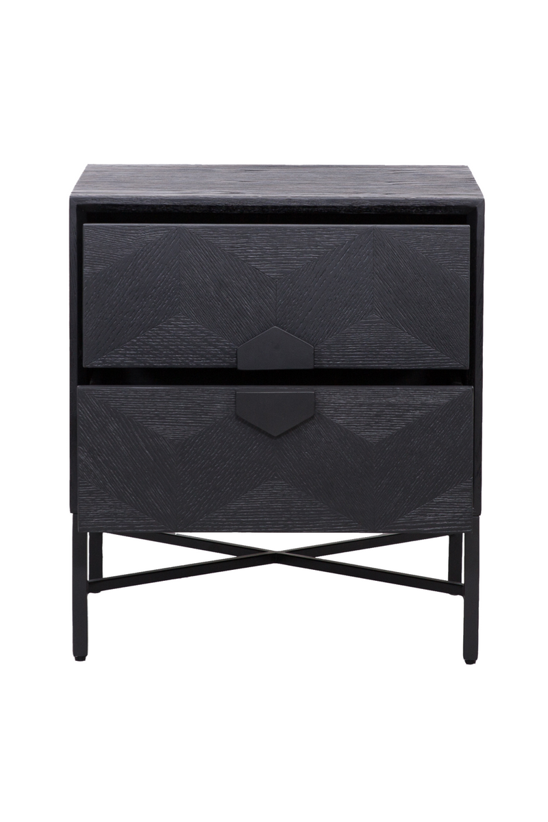 Commode en bois noir | Richmond Blax | Meubleluxe.fr