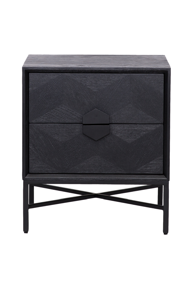 Commode en bois noir | Richmond Blax | Meubleluxe.fr