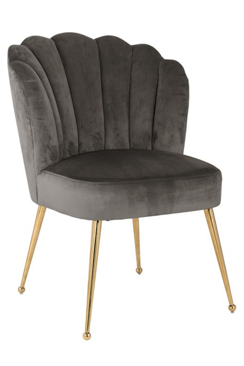 Chaise de salle à manger en velours | Richmond Pippa | Meubleluxe.fr