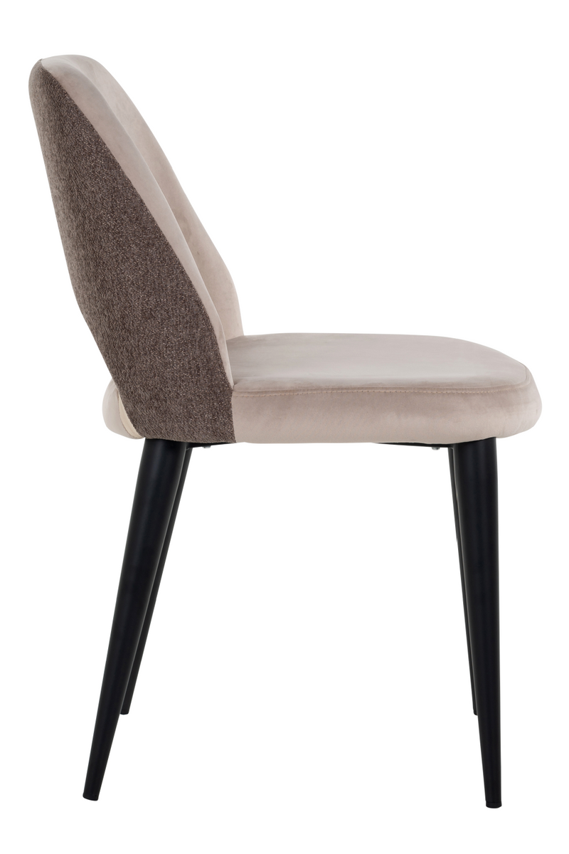 Chaise de salle à manger en velours | Richmond Tabitha | Meuble Luxe