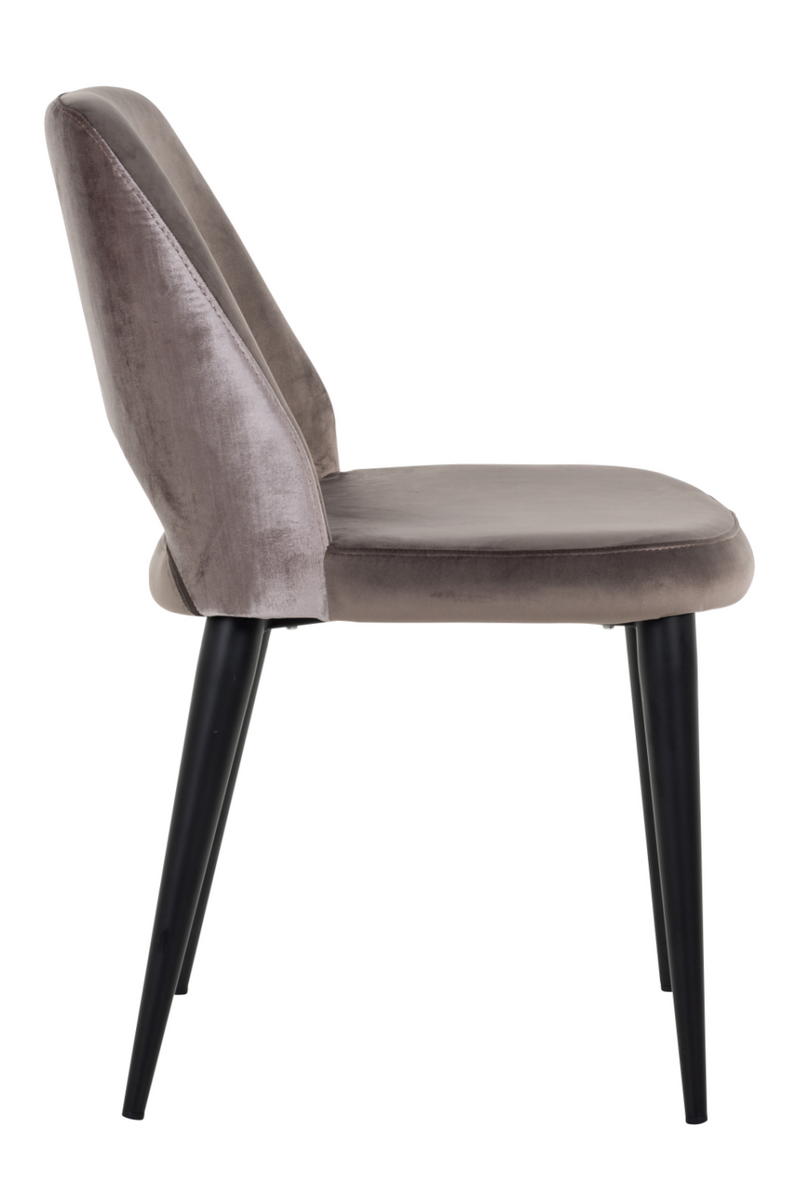 Chaise de salle à manger en velours | Richmond Tabitha | Meuble Luxe