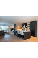 Tabouret de comptoir Bouclé blanc | Richmond Pulitzer | Meubleluxe.fr